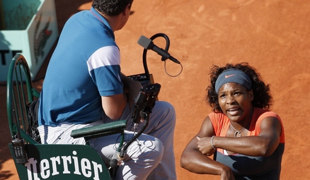 Serena Williams Costars In French Open Drama, Maria Jose Martinez Sanchez, The French Open, Roland Garros 2009, Lawn Tennis Magazine