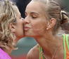 Kim Clijsters, Arantxa Rus French Open