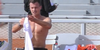 Marton Fucsovics Roland Garros 2020, French Open, shirtless male tennis player