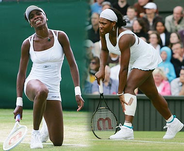 Williams Walking Wounded, Venus williams, Serena Williams