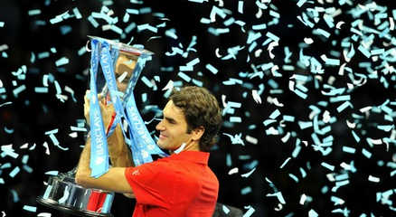 Roger Federer Downs Rafael Nadal In ATP Tour Final