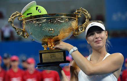 Maria Sharapova Wins Beijing Title, Moves To Number Two In Rankings