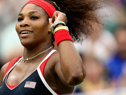 Serena Williams Into Saturdays Gold Medal Match