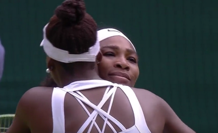 In A Battle Of Sisters, Serena Williams Defeats Venus Williams At Wimbledon